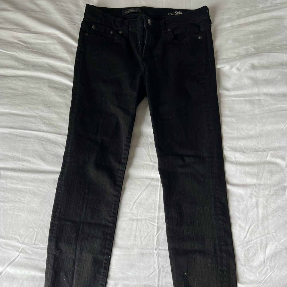 J. Crew Black Straight Leg Jeans Timeless Design